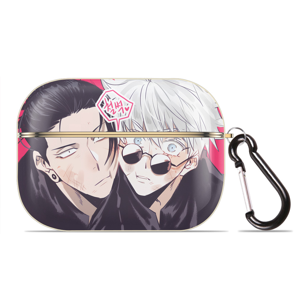（画像用） 呪術廻戦 Jujutsu Kaisen 【AirPods Pro用】ハードシェル保護ケース｜耐衝撃・防指紋・カラビナ付き商品仕様