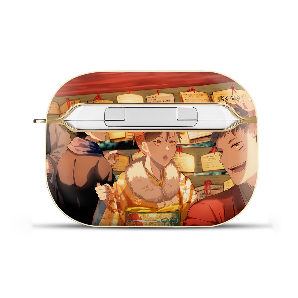 （画像用） 呪術廻戦 Jujutsu Kaisen 【AirPods Pro用】ハードシェル保護ケース｜耐衝撃・防指紋・カラビナ付き商品仕様