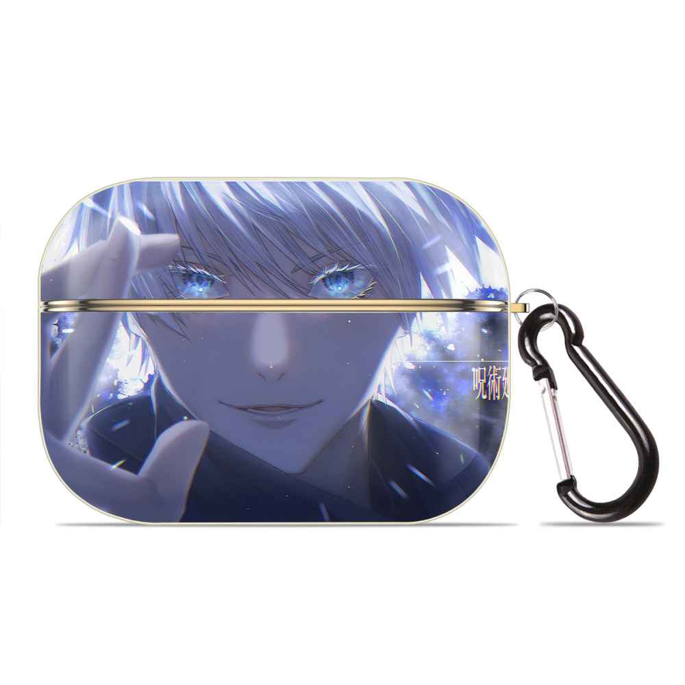 （画像用） 呪術廻戦 Jujutsu Kaisen 【AirPods Pro用】ハードシェル保護ケース｜耐衝撃・防指紋・カラビナ付き商品仕様