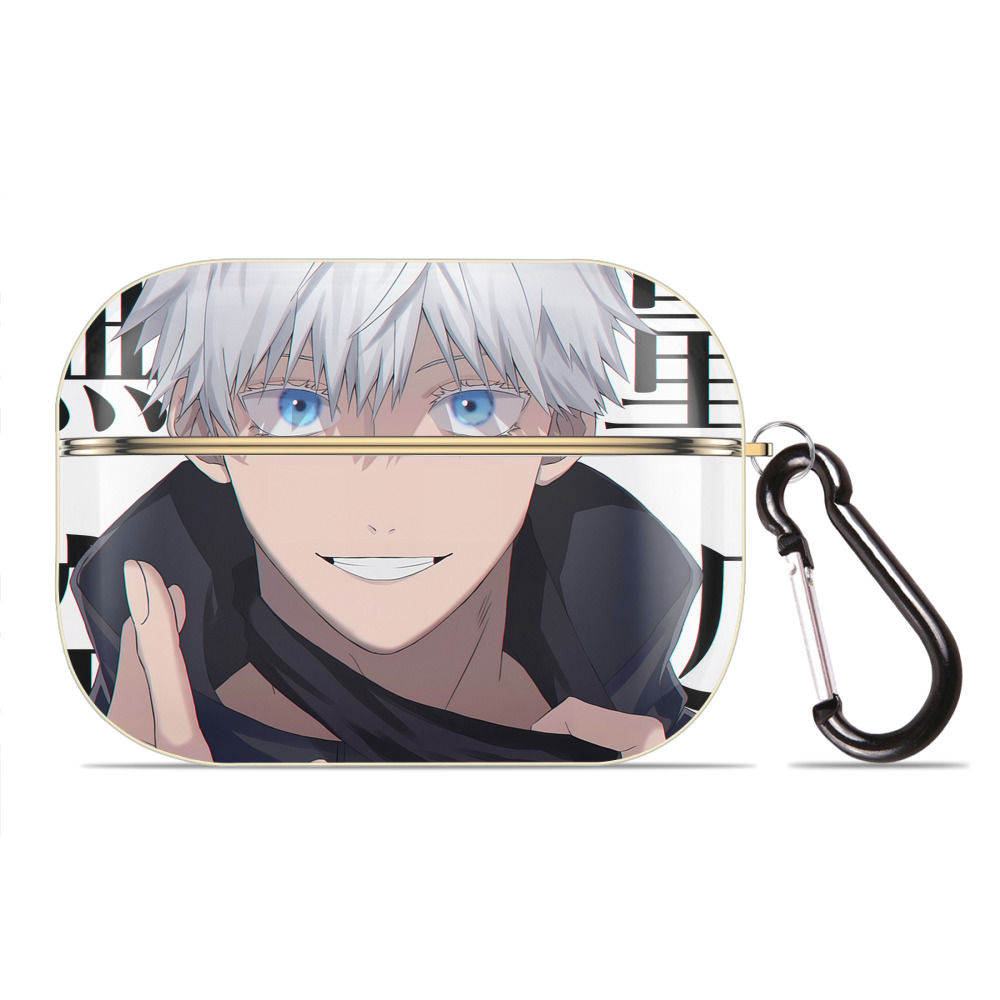 （画像用） 呪術廻戦 Jujutsu Kaisen 【AirPods Pro用】ハードシェル保護ケース｜耐衝撃・防指紋・カラビナ付き商品仕様