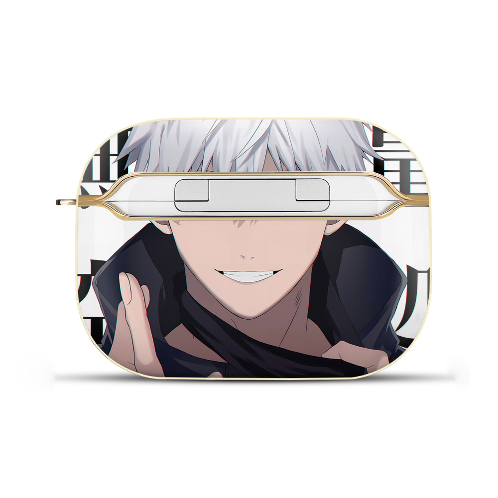 （画像用） 呪術廻戦 Jujutsu Kaisen 【AirPods Pro用】ハードシェル保護ケース｜耐衝撃・防指紋・カラビナ付き商品仕様