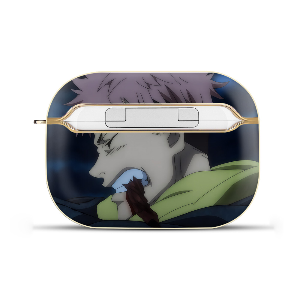 （画像用） 呪術廻戦 Jujutsu Kaisen 【AirPods Pro用】ハードシェル保護ケース｜耐衝撃・防指紋・カラビナ付き商品仕様