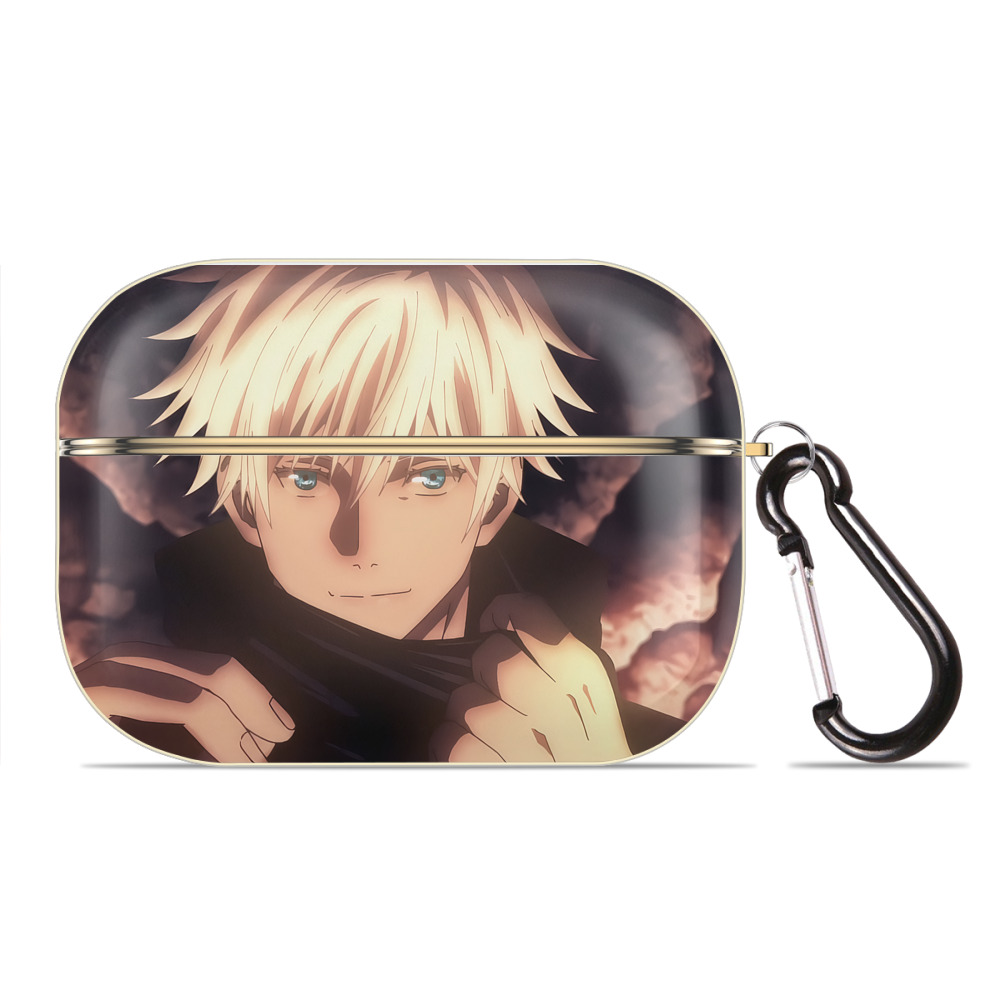 （画像用） 呪術廻戦 Jujutsu Kaisen 【AirPods Pro用】ハードシェル保護ケース｜耐衝撃・防指紋・カラビナ付き商品仕様