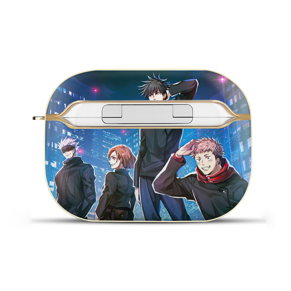 （画像用） 呪術廻戦 Jujutsu Kaisen 【AirPods Pro用】ハードシェル保護ケース｜耐衝撃・防指紋・カラビナ付き商品仕様