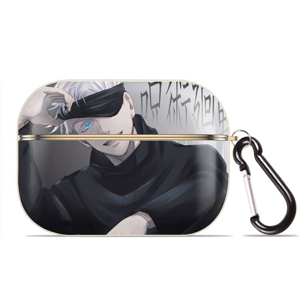 （画像用） 呪術廻戦 Jujutsu Kaisen 【AirPods Pro用】ハードシェル保護ケース｜耐衝撃・防指紋・カラビナ付き商品仕様