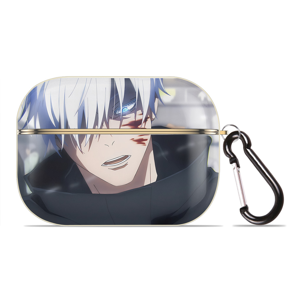 （画像用） 呪術廻戦 Jujutsu Kaisen 【AirPods Pro用】ハードシェル保護ケース｜耐衝撃・防指紋・カラビナ付き商品仕様