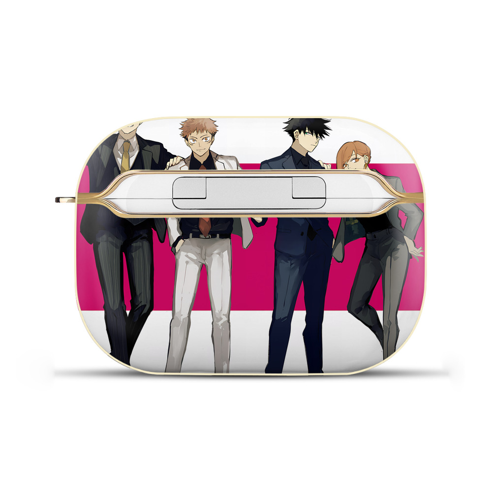 （画像用） 呪術廻戦 Jujutsu Kaisen 【AirPods Pro用】ハードシェル保護ケース｜耐衝撃・防指紋・カラビナ付き商品仕様