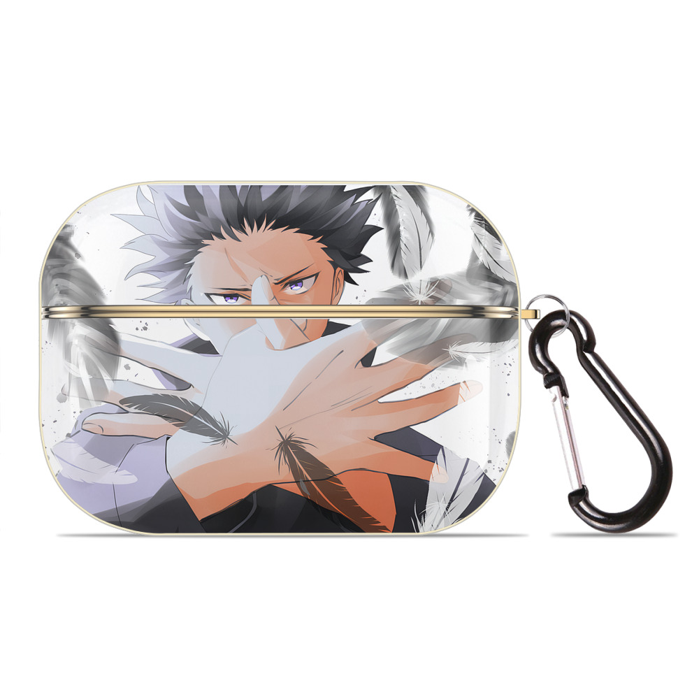 （画像用） 呪術廻戦 Jujutsu Kaisen 【AirPods Pro用】ハードシェル保護ケース｜耐衝撃・防指紋・カラビナ付き商品仕様