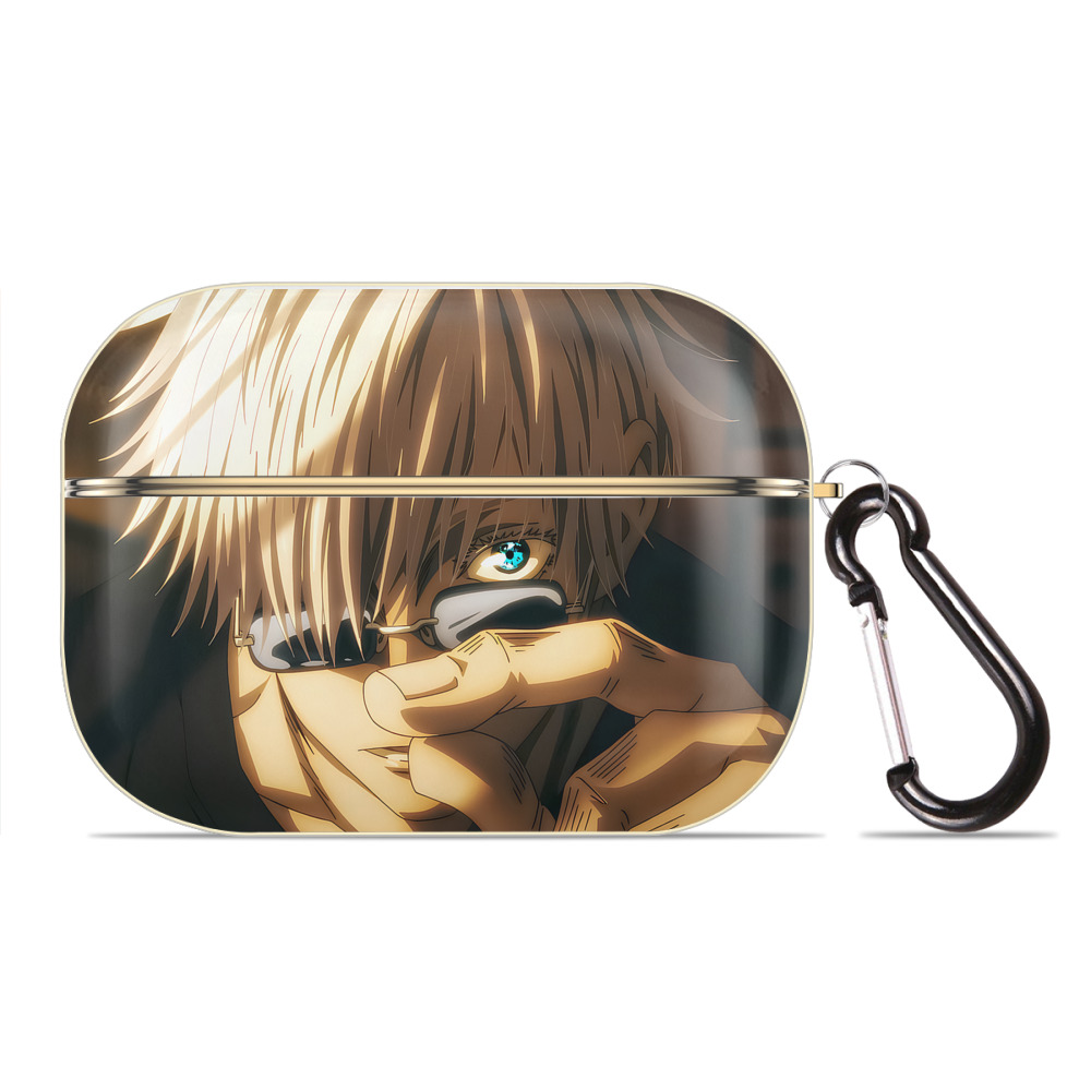 （画像用） 呪術廻戦 Jujutsu Kaisen 【AirPods Pro用】ハードシェル保護ケース｜耐衝撃・防指紋・カラビナ付き商品仕様