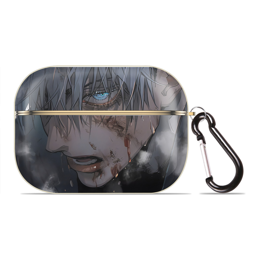 （画像用） 呪術廻戦 Jujutsu Kaisen 【AirPods Pro用】ハードシェル保護ケース｜耐衝撃・防指紋・カラビナ付き商品仕様