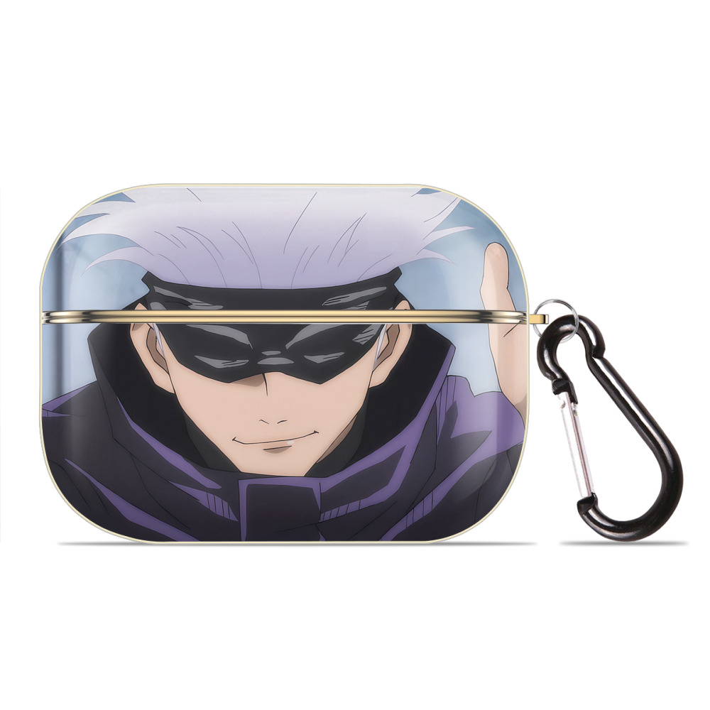 （画像用） 呪術廻戦 Jujutsu Kaisen 【AirPods Pro用】ハードシェル保護ケース｜耐衝撃・防指紋・カラビナ付き商品仕様