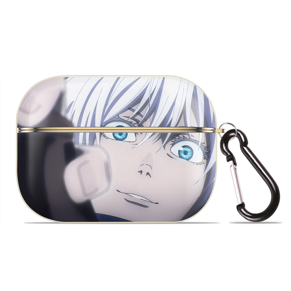（画像用） 呪術廻戦 Jujutsu Kaisen 【AirPods Pro用】ハードシェル保護ケース｜耐衝撃・防指紋・カラビナ付き商品仕様