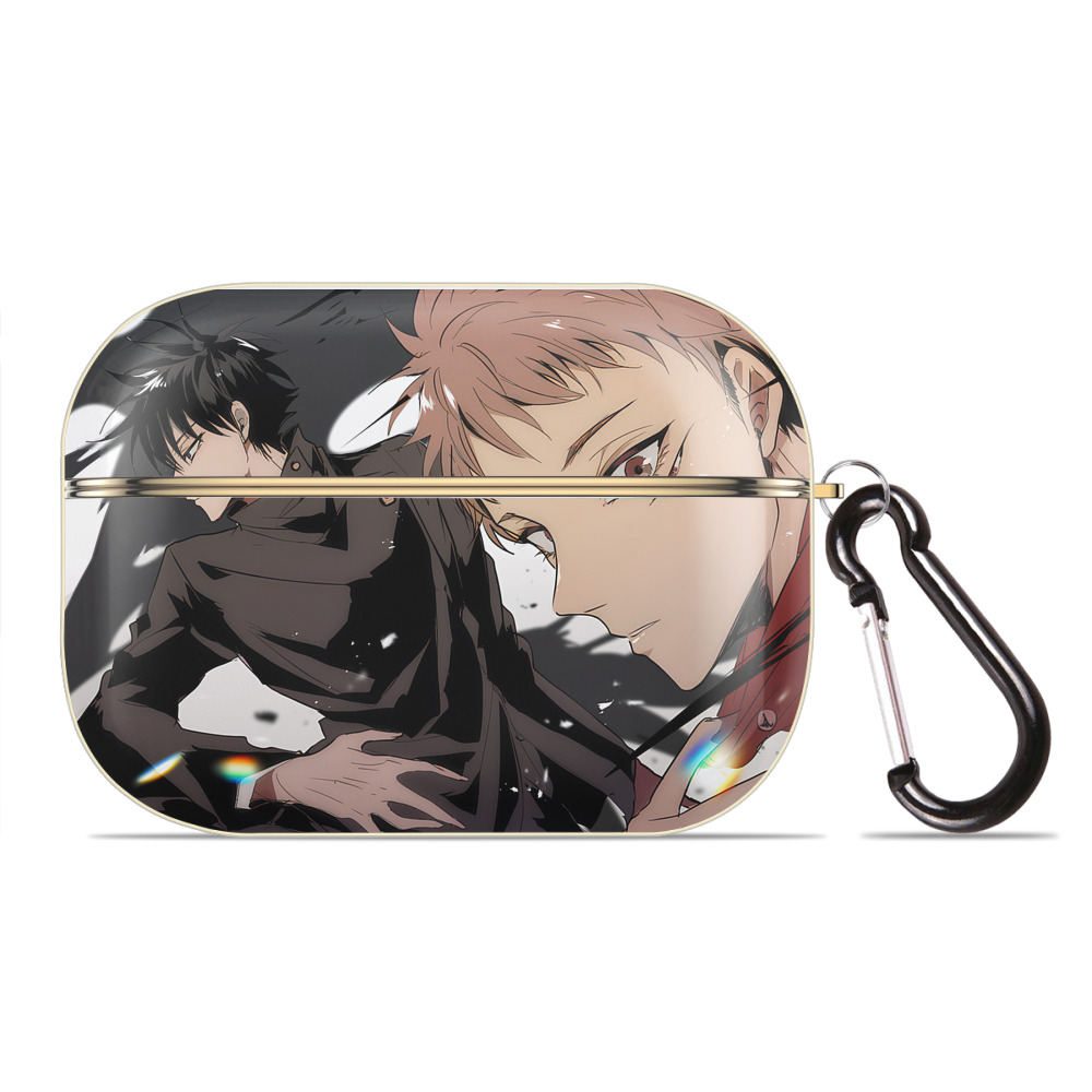 （画像用） 呪術廻戦 Jujutsu Kaisen 【AirPods Pro用】ハードシェル保護ケース｜耐衝撃・防指紋・カラビナ付き商品仕様