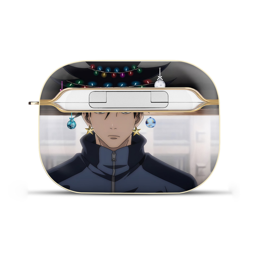 （画像用） 呪術廻戦 Jujutsu Kaisen 【AirPods Pro用】ハードシェル保護ケース｜耐衝撃・防指紋・カラビナ付き商品仕様