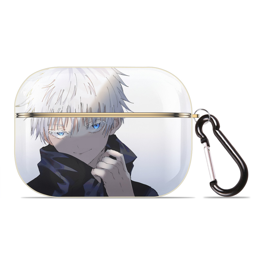 （画像用） 呪術廻戦 Jujutsu Kaisen 【AirPods Pro用】ハードシェル保護ケース｜耐衝撃・防指紋・カラビナ付き商品仕様