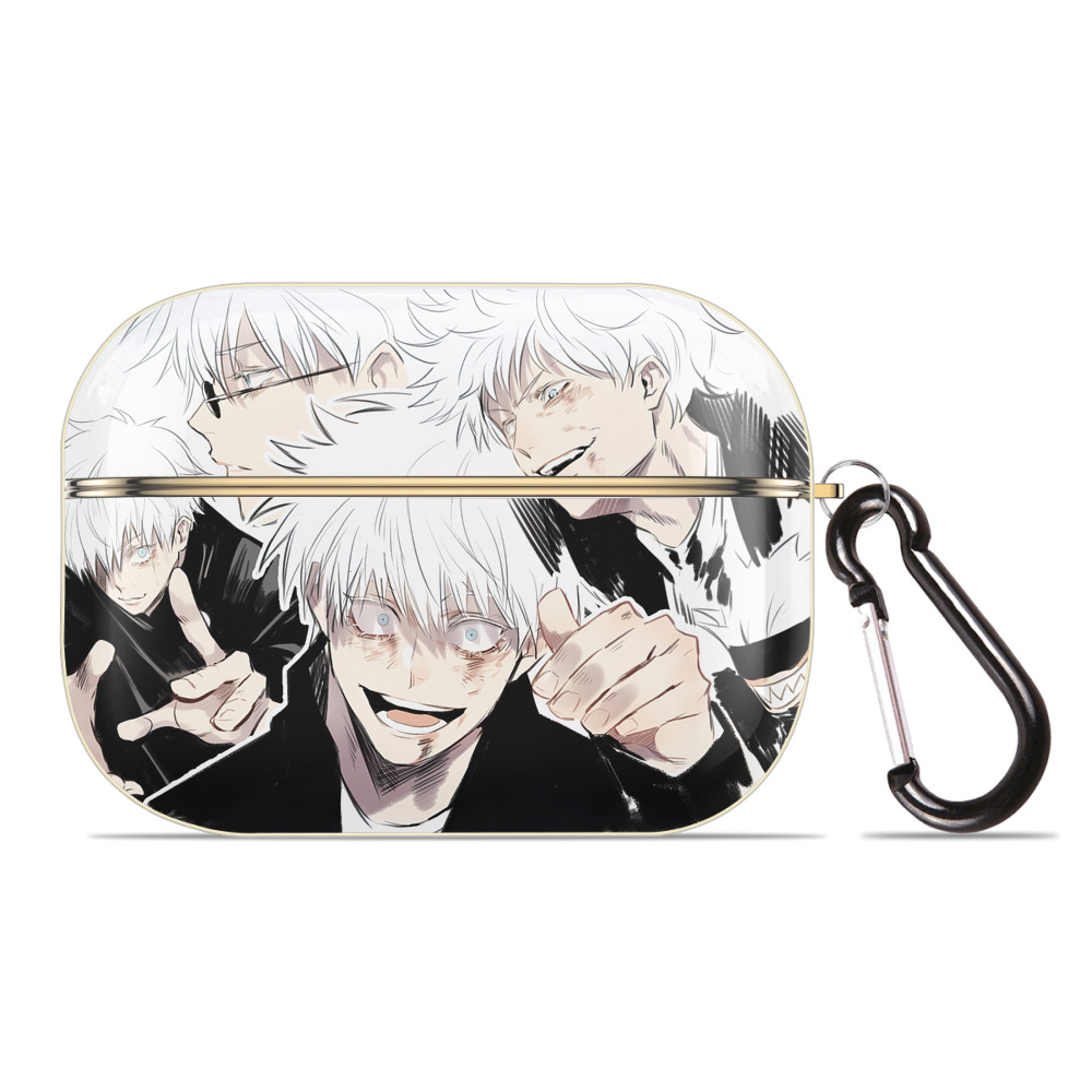 （画像用） 呪術廻戦 Jujutsu Kaisen 【AirPods Pro用】ハードシェル保護ケース｜耐衝撃・防指紋・カラビナ付き商品仕様