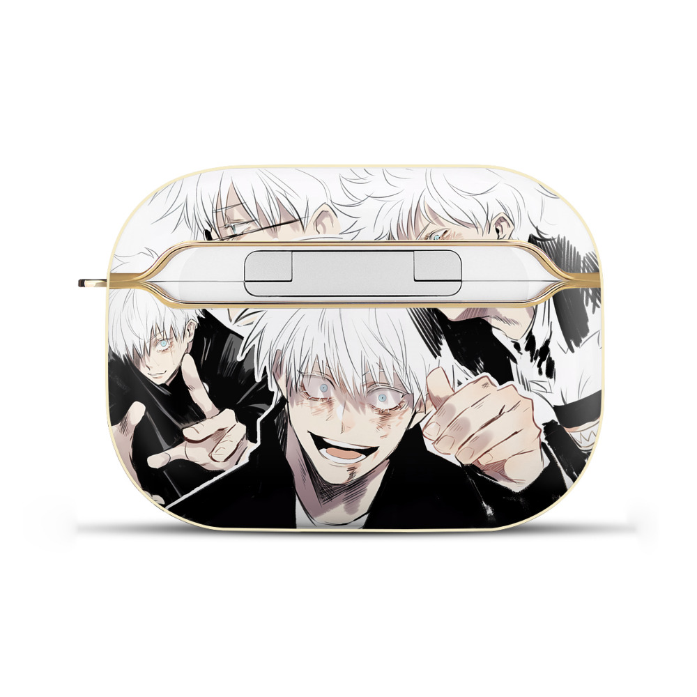 （画像用） 呪術廻戦 Jujutsu Kaisen 【AirPods Pro用】ハードシェル保護ケース｜耐衝撃・防指紋・カラビナ付き商品仕様