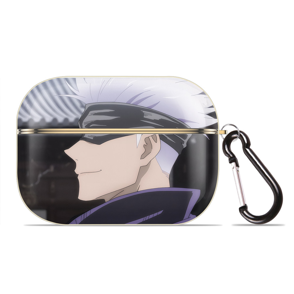 （画像用） 呪術廻戦 Jujutsu Kaisen 【AirPods Pro用】ハードシェル保護ケース｜耐衝撃・防指紋・カラビナ付き商品仕様