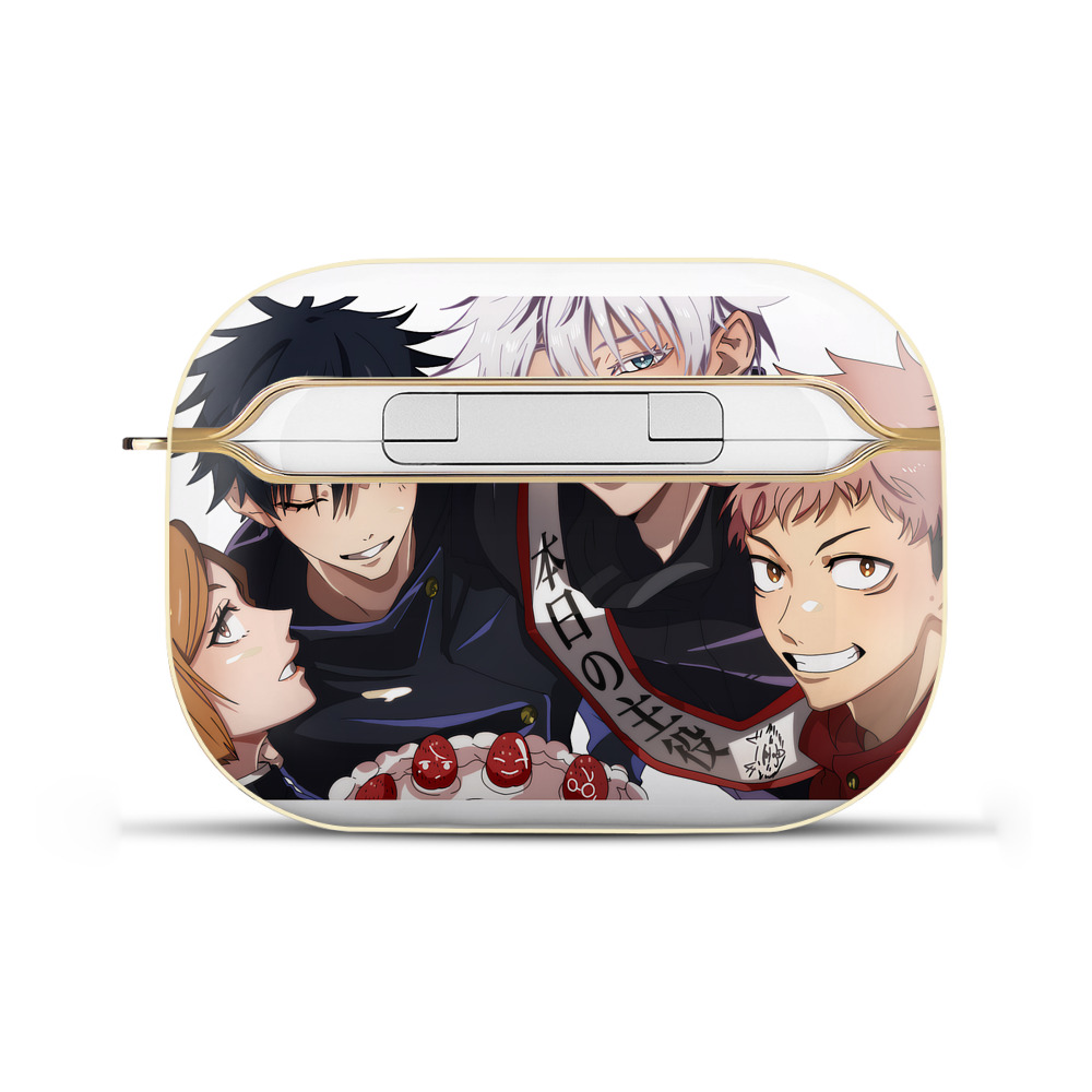 （画像用） 呪術廻戦 Jujutsu Kaisen 【AirPods Pro用】ハードシェル保護ケース｜耐衝撃・防指紋・カラビナ付き商品仕様
