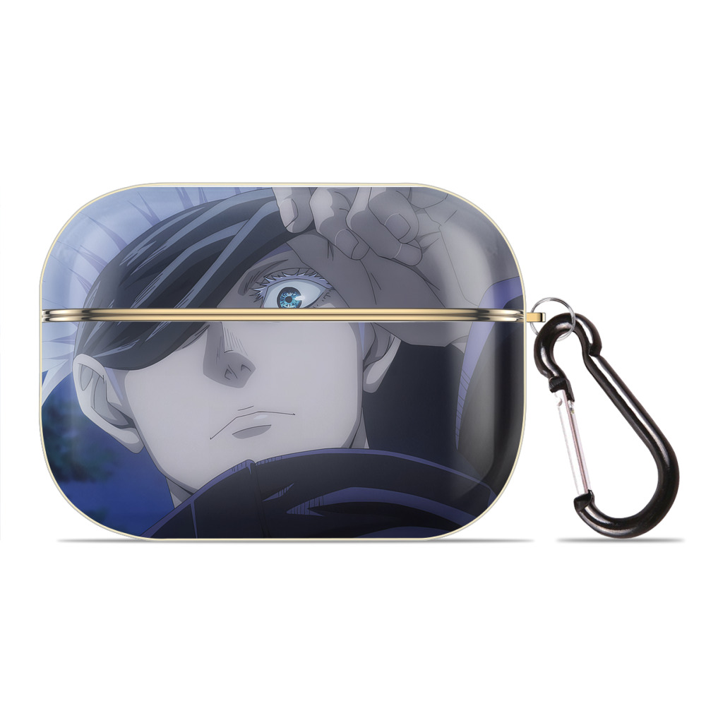 （画像用） 呪術廻戦 Jujutsu Kaisen 【AirPods Pro用】ハードシェル保護ケース｜耐衝撃・防指紋・カラビナ付き商品仕様
