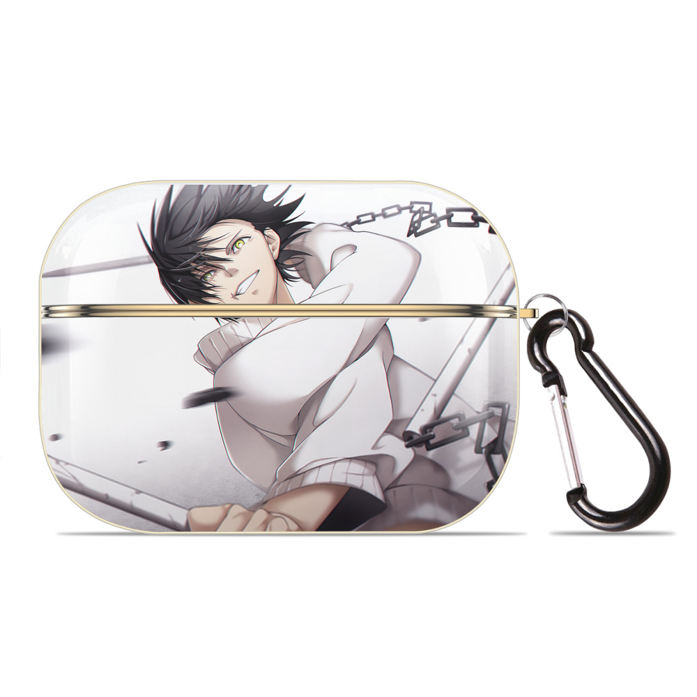 （画像用） 呪術廻戦 Jujutsu Kaisen 【AirPods Pro用】ハードシェル保護ケース｜耐衝撃・防指紋・カラビナ付き商品仕様