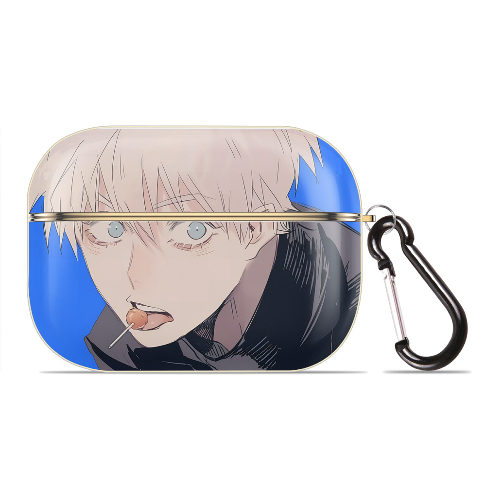 （画像用） 呪術廻戦 Jujutsu Kaisen 【AirPods Pro用】ハードシェル保護ケース｜耐衝撃・防指紋・カラビナ付き商品仕様