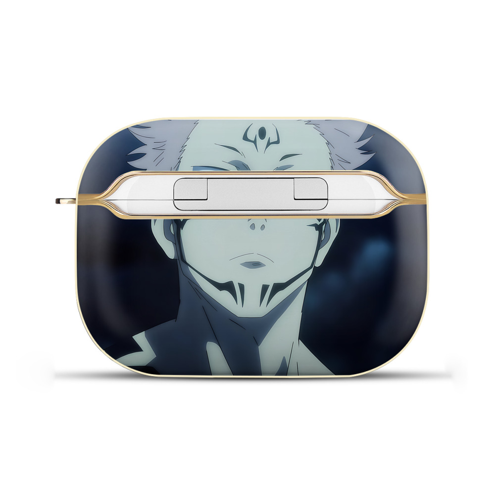 （画像用） 呪術廻戦 Jujutsu Kaisen 【AirPods Pro用】ハードシェル保護ケース｜耐衝撃・防指紋・カラビナ付き商品仕様