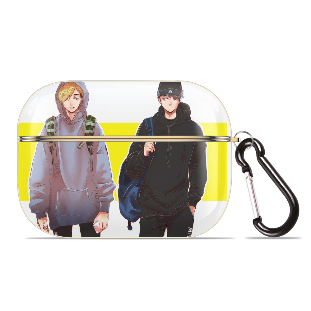 （画像用） 呪術廻戦 Jujutsu Kaisen 【AirPods Pro用】ハードシェル保護ケース｜耐衝撃・防指紋・カラビナ付き商品仕様