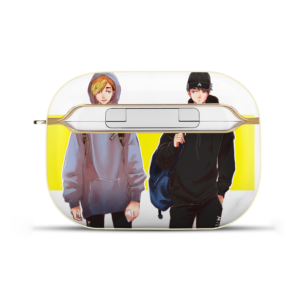 （画像用） 呪術廻戦 Jujutsu Kaisen 【AirPods Pro用】ハードシェル保護ケース｜耐衝撃・防指紋・カラビナ付き商品仕様