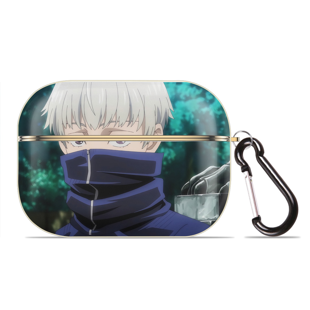 （画像用） 呪術廻戦 Jujutsu Kaisen 【AirPods Pro用】ハードシェル保護ケース｜耐衝撃・防指紋・カラビナ付き商品仕様