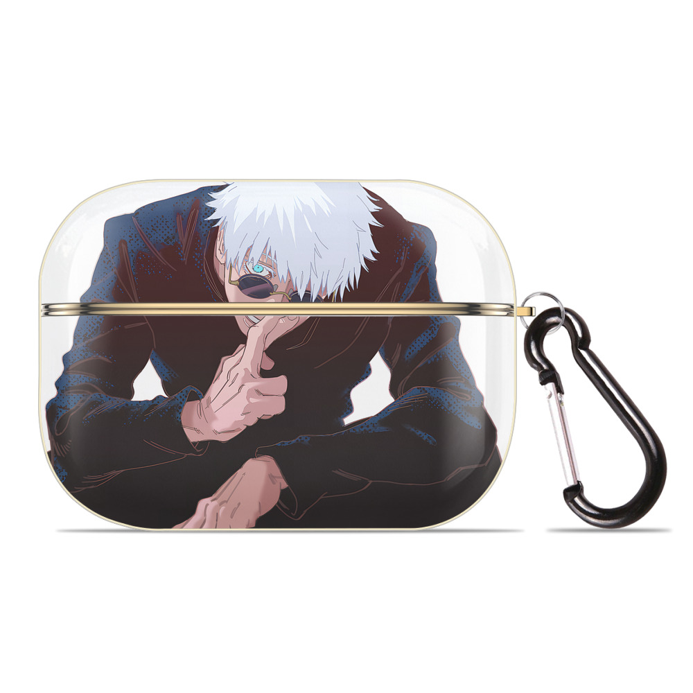 （画像用） 呪術廻戦 Jujutsu Kaisen 【AirPods Pro用】ハードシェル保護ケース｜耐衝撃・防指紋・カラビナ付き商品仕様