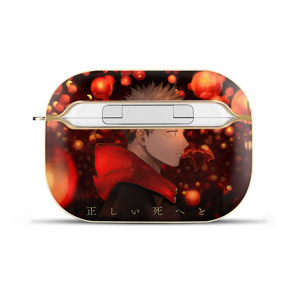 （画像用） 呪術廻戦 Jujutsu Kaisen 【AirPods Pro用】ハードシェル保護ケース｜耐衝撃・防指紋・カラビナ付き商品仕様