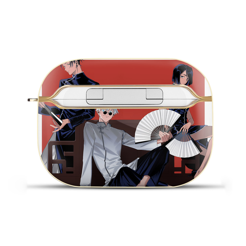 （画像用） 呪術廻戦 Jujutsu Kaisen 【AirPods Pro用】ハードシェル保護ケース｜耐衝撃・防指紋・カラビナ付き商品仕様