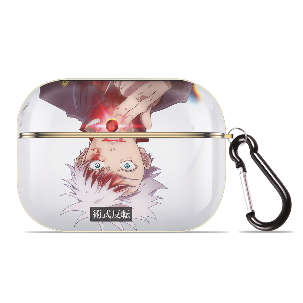 （画像用） 呪術廻戦 Jujutsu Kaisen 【AirPods Pro用】ハードシェル保護ケース｜耐衝撃・防指紋・カラビナ付き商品仕様