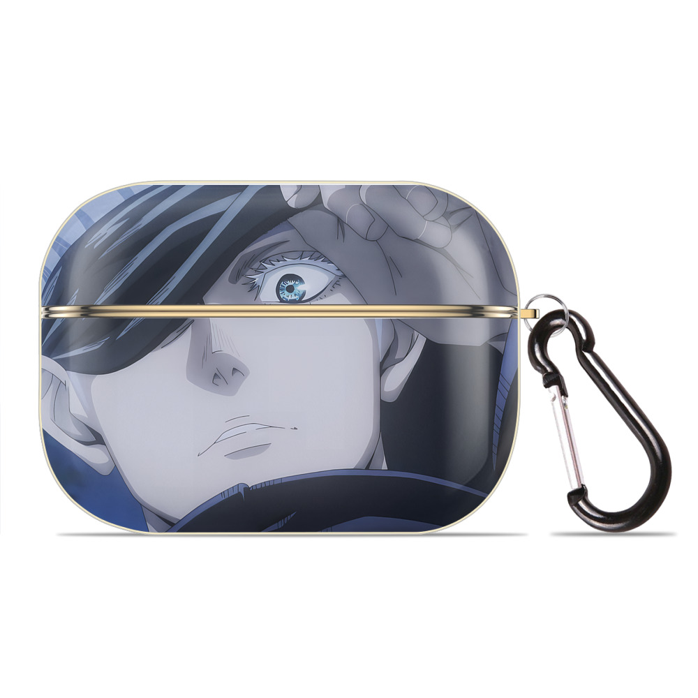 （画像用） 呪術廻戦 Jujutsu Kaisen 【AirPods Pro用】ハードシェル保護ケース｜耐衝撃・防指紋・カラビナ付き商品仕様