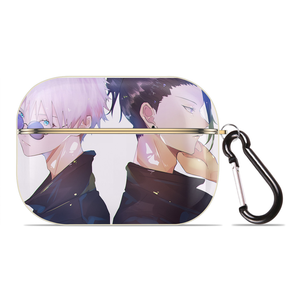 （画像用） 呪術廻戦 Jujutsu Kaisen 【AirPods Pro用】ハードシェル保護ケース｜耐衝撃・防指紋・カラビナ付き商品仕様