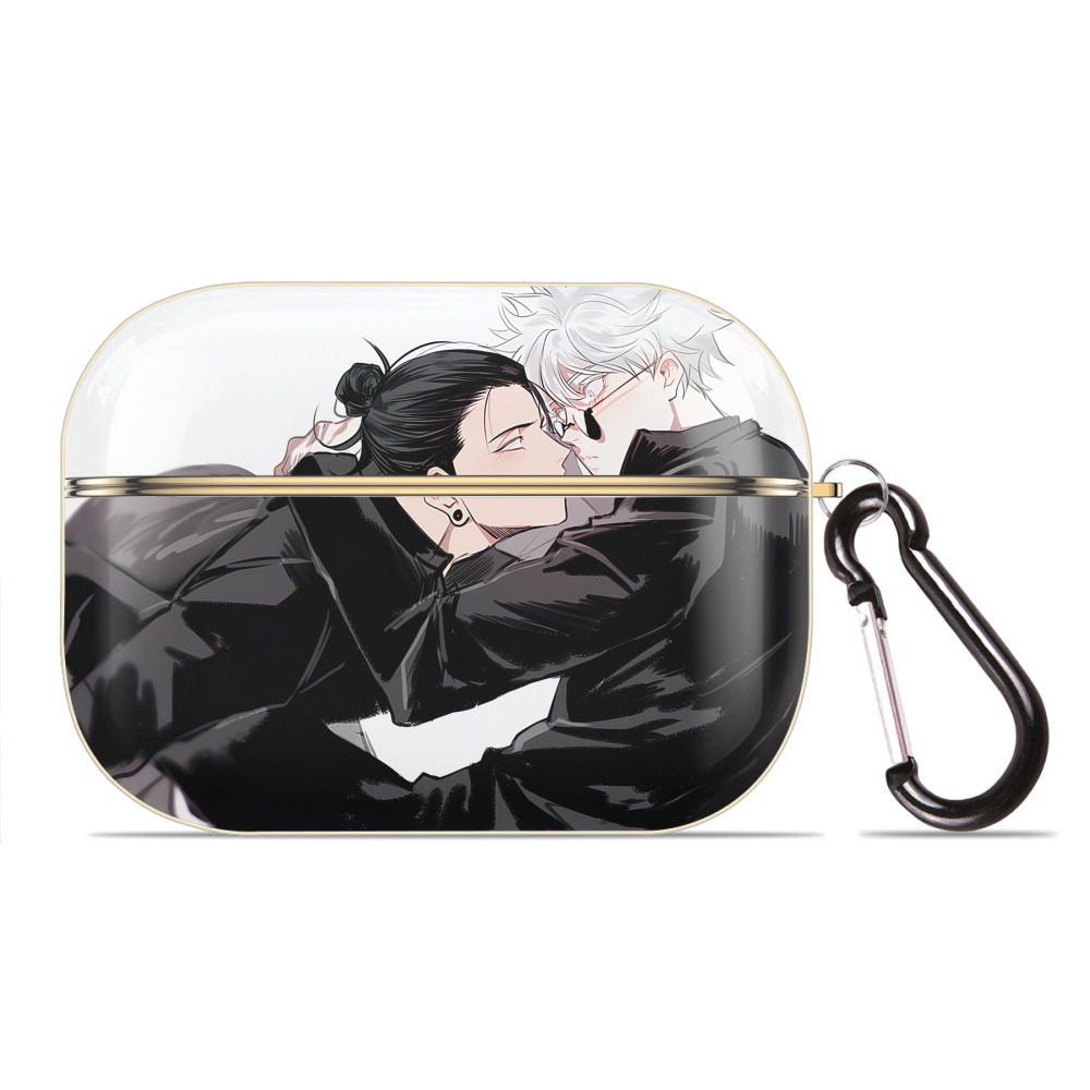 （画像用） 呪術廻戦 Jujutsu Kaisen 【AirPods Pro用】ハードシェル保護ケース｜耐衝撃・防指紋・カラビナ付き商品仕様