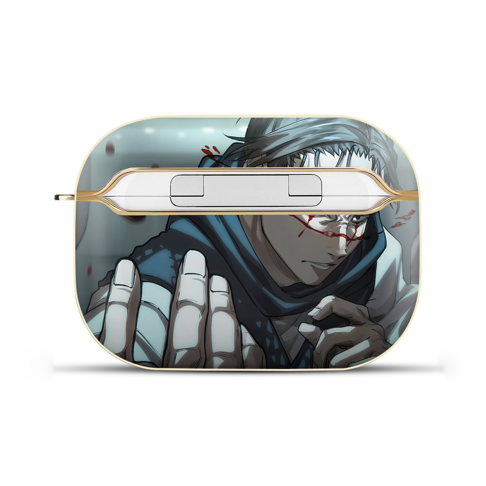 （画像用） 呪術廻戦 Jujutsu Kaisen 【AirPods Pro用】ハードシェル保護ケース｜耐衝撃・防指紋・カラビナ付き商品仕様