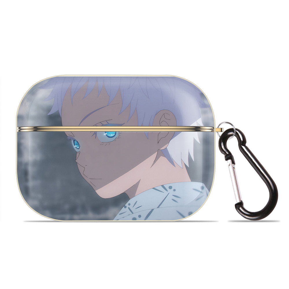 （画像用） 呪術廻戦 Jujutsu Kaisen 【AirPods Pro用】ハードシェル保護ケース｜耐衝撃・防指紋・カラビナ付き商品仕様