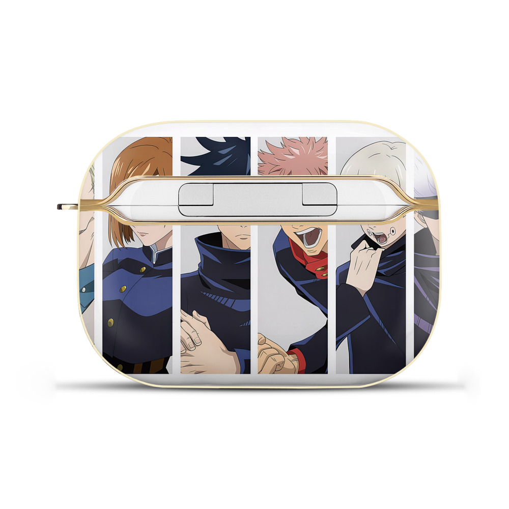 （画像用） 呪術廻戦 Jujutsu Kaisen 【AirPods Pro用】ハードシェル保護ケース｜耐衝撃・防指紋・カラビナ付き商品仕様