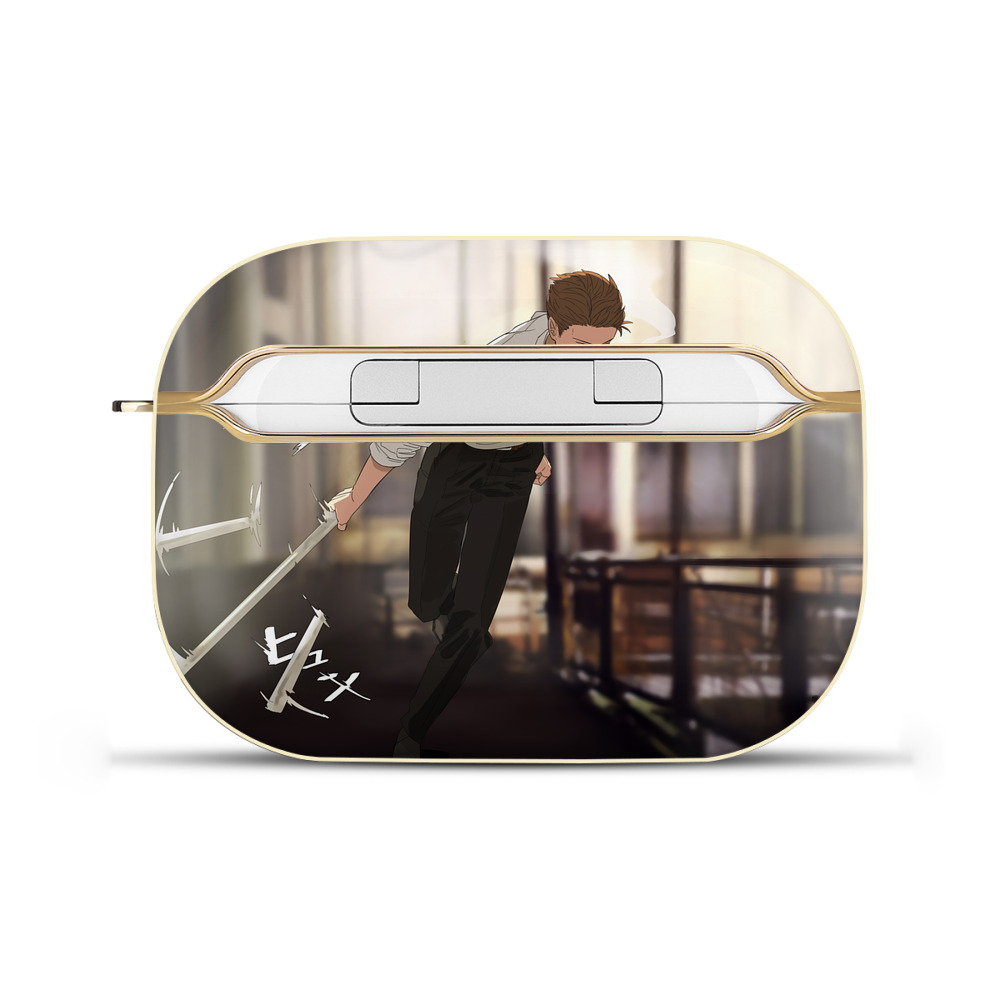 （画像用） 呪術廻戦 Jujutsu Kaisen 【AirPods Pro用】ハードシェル保護ケース｜耐衝撃・防指紋・カラビナ付き商品仕様