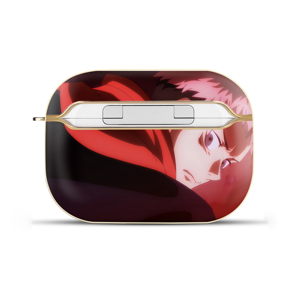 （画像用） 呪術廻戦 Jujutsu Kaisen 【AirPods Pro用】ハードシェル保護ケース｜耐衝撃・防指紋・カラビナ付き商品仕様