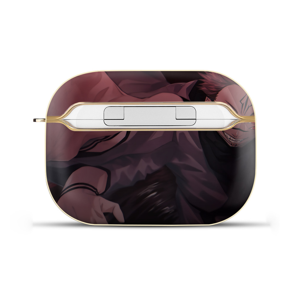 （画像用） 呪術廻戦 Jujutsu Kaisen 【AirPods Pro用】ハードシェル保護ケース｜耐衝撃・防指紋・カラビナ付き商品仕様
