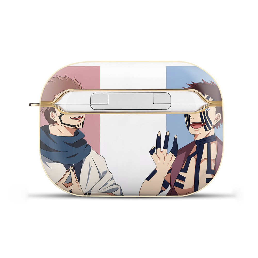 （画像用） 呪術廻戦 Jujutsu Kaisen 【AirPods Pro用】ハードシェル保護ケース｜耐衝撃・防指紋・カラビナ付き商品仕様