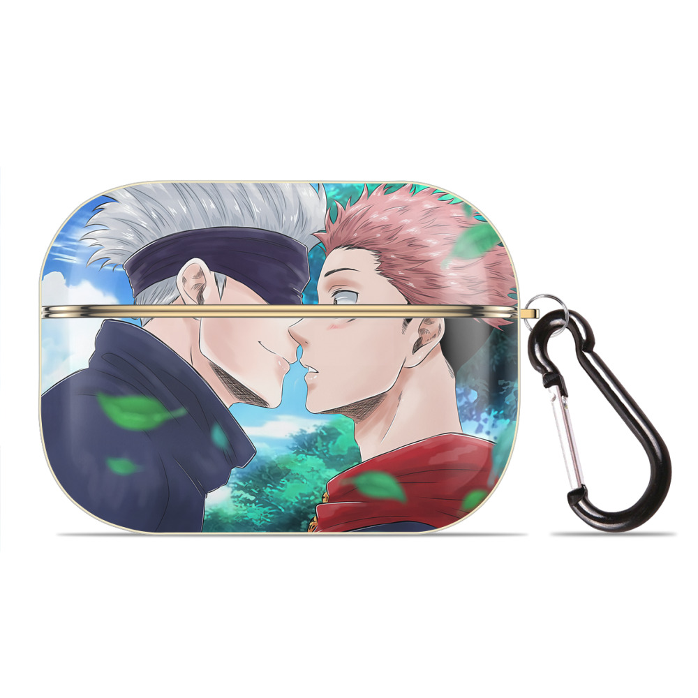 （画像用） 呪術廻戦 Jujutsu Kaisen 【AirPods Pro用】ハードシェル保護ケース｜耐衝撃・防指紋・カラビナ付き商品仕様