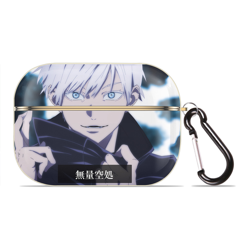 （画像用） 呪術廻戦 Jujutsu Kaisen 【AirPods Pro用】ハードシェル保護ケース｜耐衝撃・防指紋・カラビナ付き商品仕様