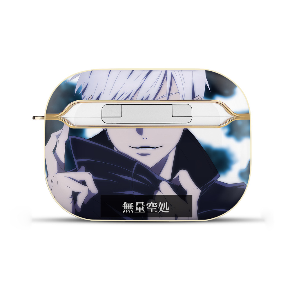 （画像用） 呪術廻戦 Jujutsu Kaisen 【AirPods Pro用】ハードシェル保護ケース｜耐衝撃・防指紋・カラビナ付き商品仕様