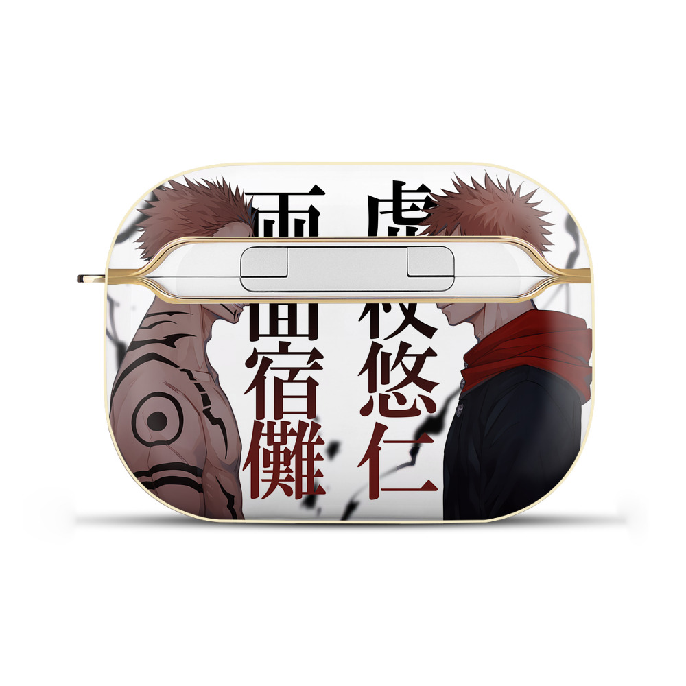 （画像用） 呪術廻戦 Jujutsu Kaisen 【AirPods Pro用】ハードシェル保護ケース｜耐衝撃・防指紋・カラビナ付き商品仕様
