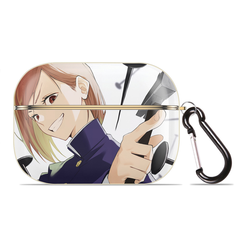 （画像用） 呪術廻戦 Jujutsu Kaisen 【AirPods Pro用】ハードシェル保護ケース｜耐衝撃・防指紋・カラビナ付き商品仕様
