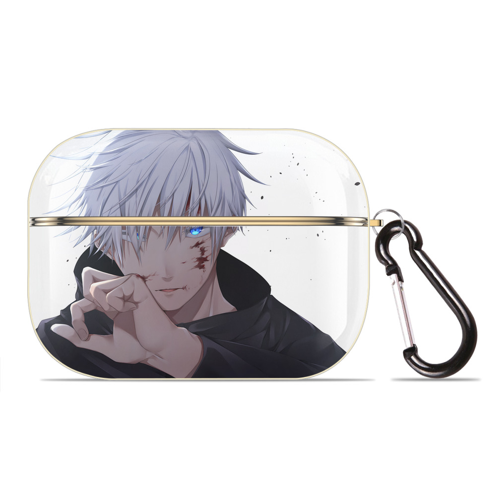 （画像用） 呪術廻戦 Jujutsu Kaisen 【AirPods Pro用】ハードシェル保護ケース｜耐衝撃・防指紋・カラビナ付き商品仕様